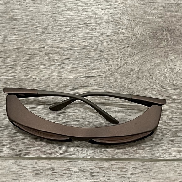 Cocoons Flex2fit Sunglasses Frame C705C Womens Brown Plastic Full Rim Wrap - Picture 3 of 8